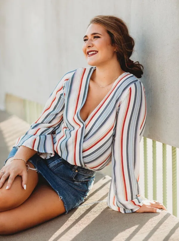 Sadie & Sage Rainbow Wide Sleeve - Image 3