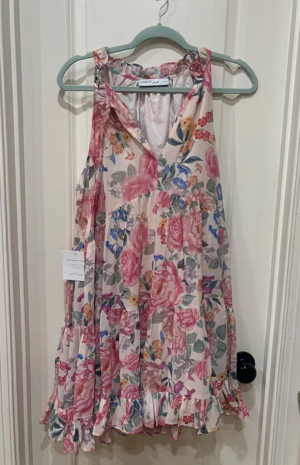 Floral Petal & Pup Dress - Image 4