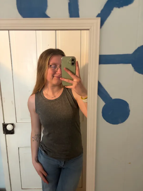 Champion gray workout tank top  - Image 2