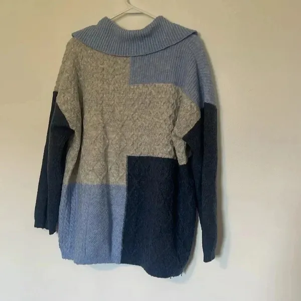 Westbound color block quarter zip wool sweater - Image 7