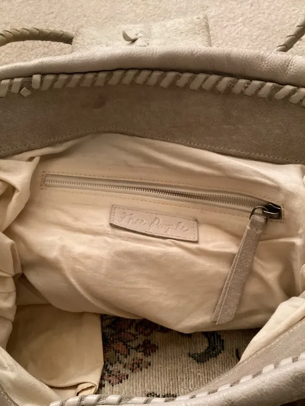 Free People Rare Emotions Tote White Cream - Image 10