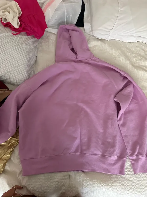PacSun Lavender Zip-Up Hoodie - Image 3