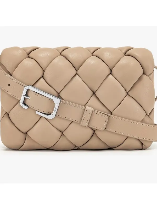 JW PEI Almond Quilted Maze Bag - Image 9