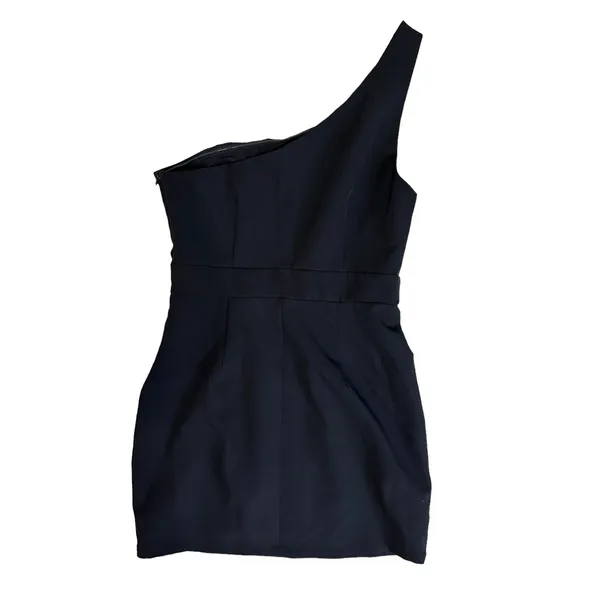 Superdown black one shoulder mini dress size Medium‎ - Image 4