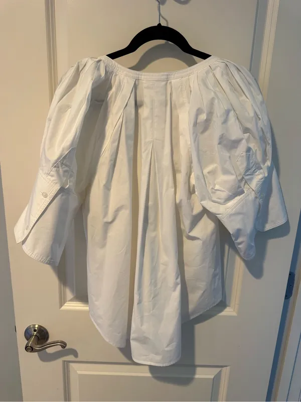 ALC Frank Chloe White Blouse | Size 4 - Image 7