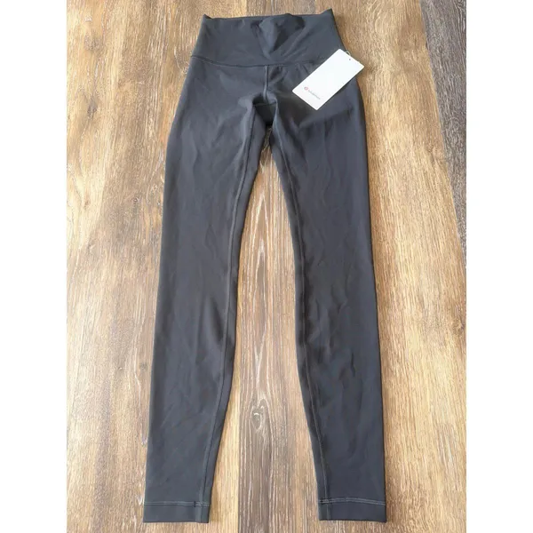Lululemon Wunder Train High Rise 28” Graphite Grey Size 4 NWT - Image 2