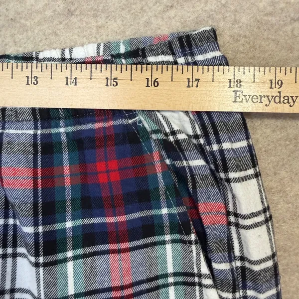 GAP Mens Large Multi Plaid Classic Cozy Pajama Pants Loungewear School - Image 7