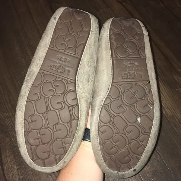 Uggs shearling lined moccasin slippers - Image 2