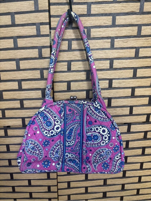 Vera Bradley purple paisley handbag - Image 2