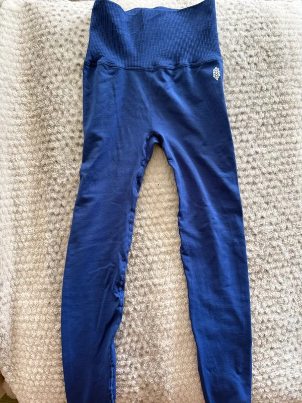Free People Movement Leggings Blue XS/S - Image 2