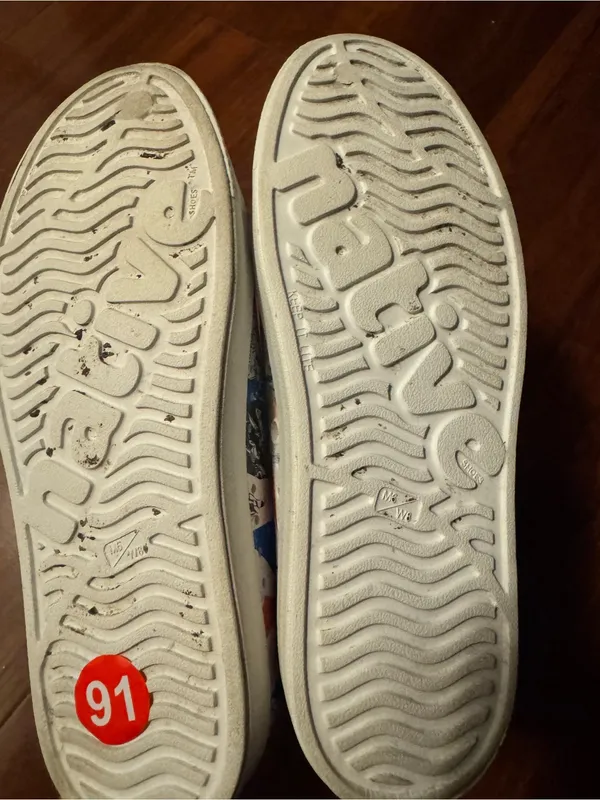 Star Wars Graphic Slip-On Sneakers in White, Blue & Red - Image 4