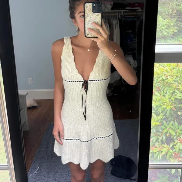 For Love and Lemons Jade Sweater Dress - Image 4