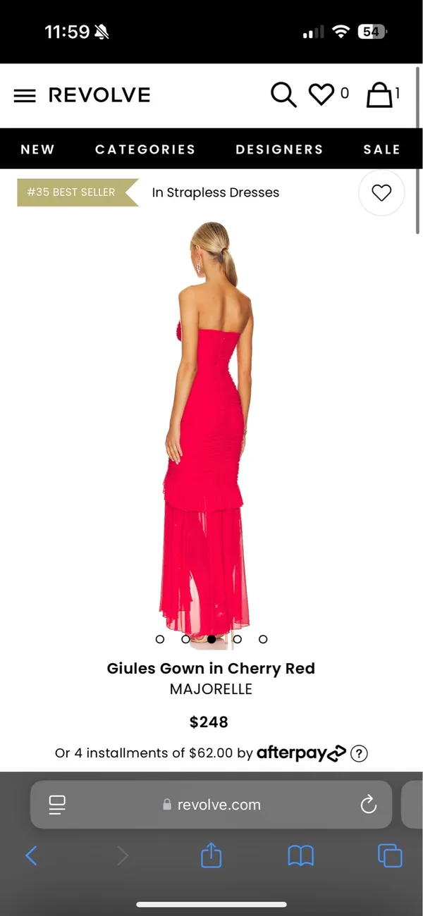 Majorelle Dress Revolve - Image 2