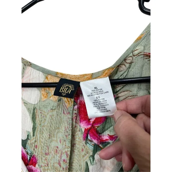 Bila Floral Print Boho Swing Dress Size‎ XL - Image 6