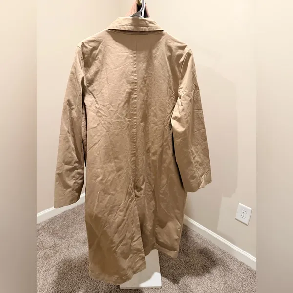 NWT Good American women's trench coat size medium oversized - Image 8