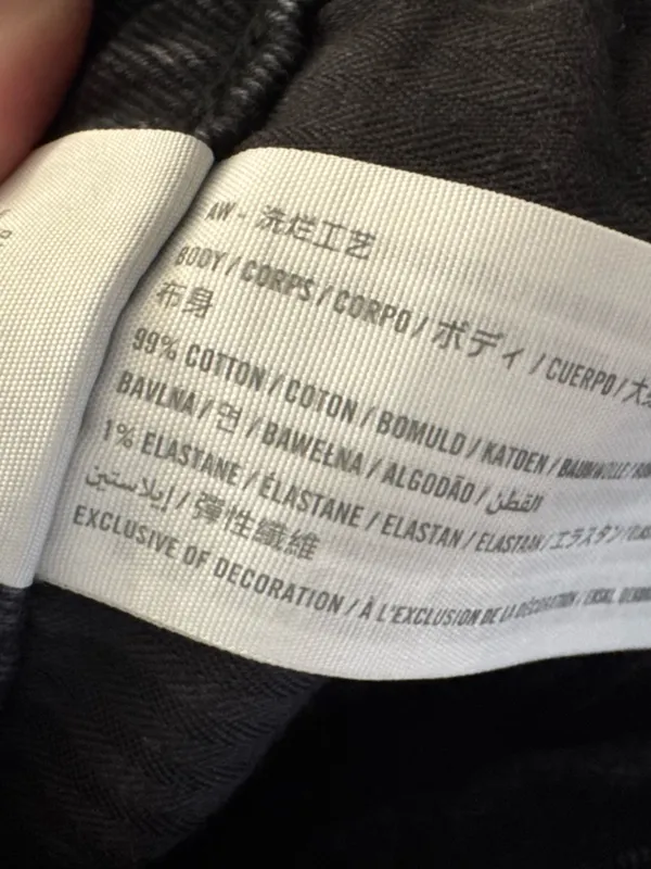 Abercrombie & Fitch High Rise Mom Shorts Black Size 28‎ 6 - Image 8