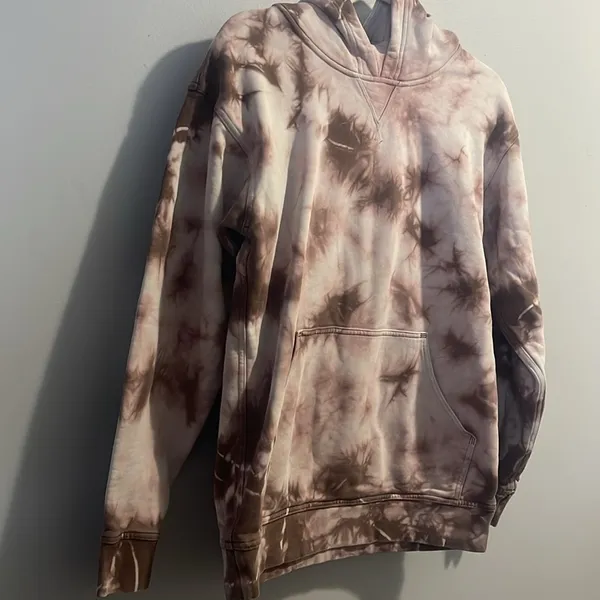 Lululemon All Yours Tie Dye Hoodie Fleece Sz 8 - Image 6