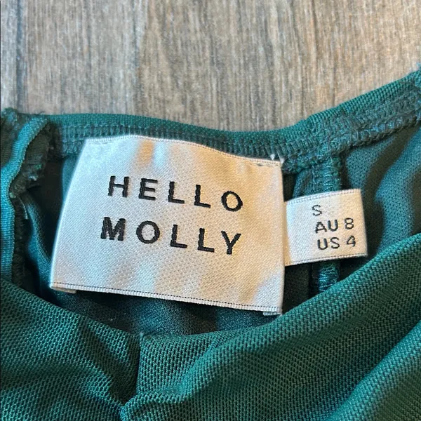 Hello Molly Teal Dress - Image 2