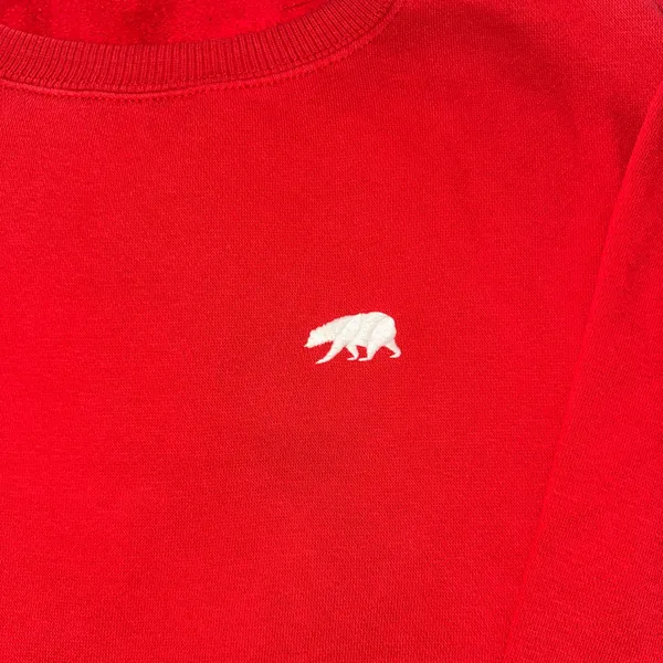 Brandy Melville Red Bear Crewneck - Image 2