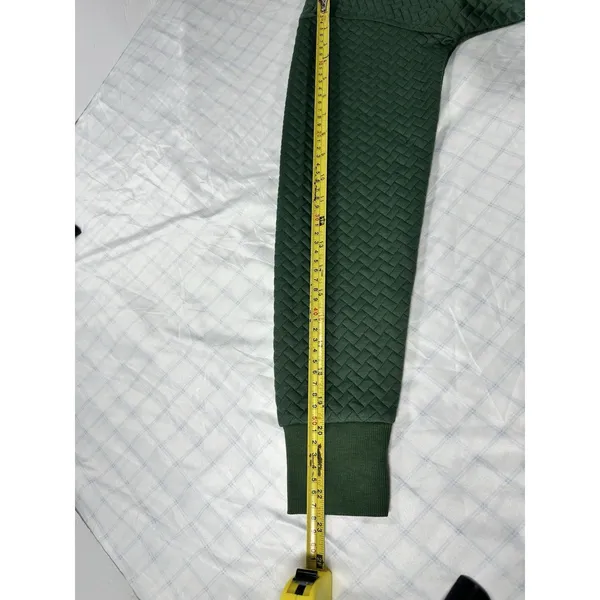 BCG Sycamore Green Quilted 1/4 Zip Pullover - NWT Size S - Image 9