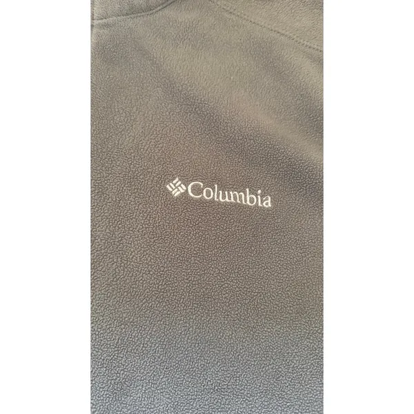Columbia Fleece Pullover Women’s M Gray 1/4 Zip Long Sleeve Outdoor Jacket - Image 4