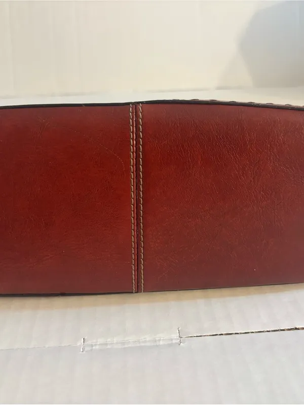 Fossil Top-Handle Leather Bag - Image 8