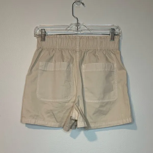 Madewell Denim Pull-On Paperbag Utility Shorts Sz 25 StreetWear - Image 3