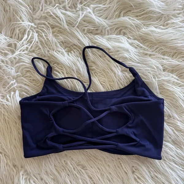 Iron Grind Athletics Eden Sports Bra Navy Blue Size Medium - Image 6