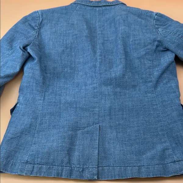 J. Crew Indigo Denim Jacket - Image 16