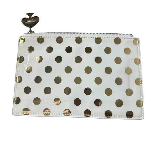 Kate Spade New York Metallic‎ Polka Dots Pencil Case - Image 2