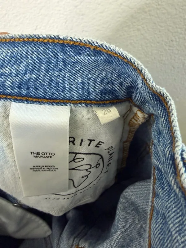 NWT‎ Favorite Daughter Otto High Rise Boyfriend Ankle Margate Womens Size 26 - Image 11
