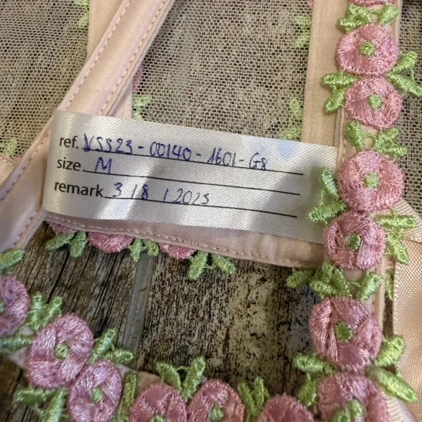 NWOT Crystal Martin Floral Garter Belt - Image 4