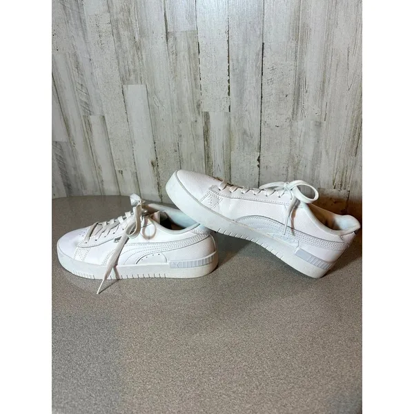 Puma Jada Sneaker White 386401-01 Size‎ 8.5 Womens Shoes - Image 3