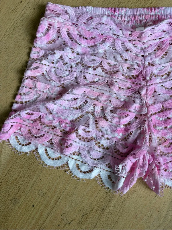 PQ SWIM lexi short pink white size xs/s - Image 2