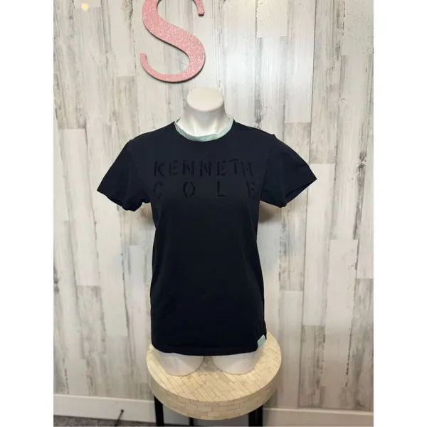 Kenneth Cole black shirt size small - Image 2