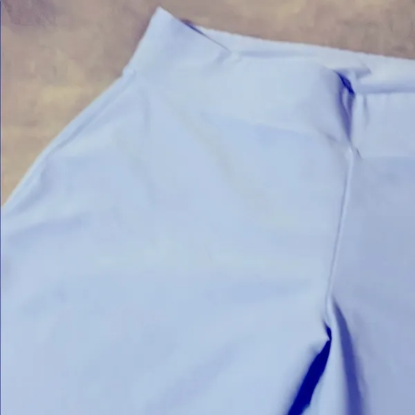 Nike Women's Wide Leg Pants - Light Blue‎ - Image 4