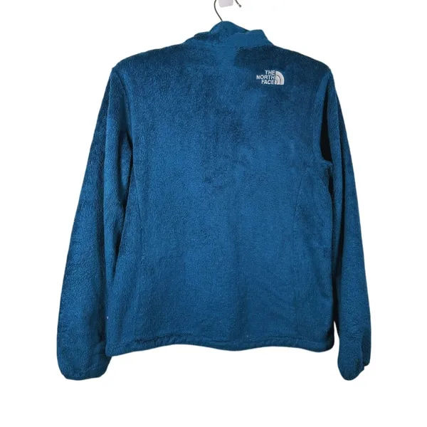 The North Face Womens Osito Full Zip Fuzzy Fleece Jacket Size S Blue Outdoor - Image 3
