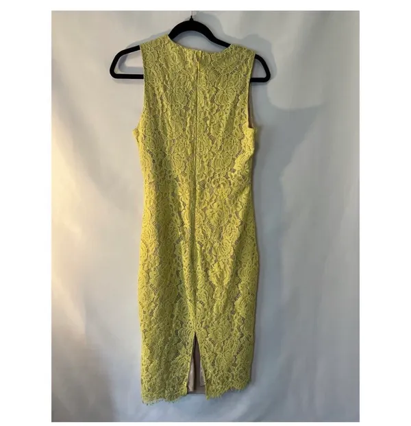 Yellow Lace Lulus Mini Dress - Image 6