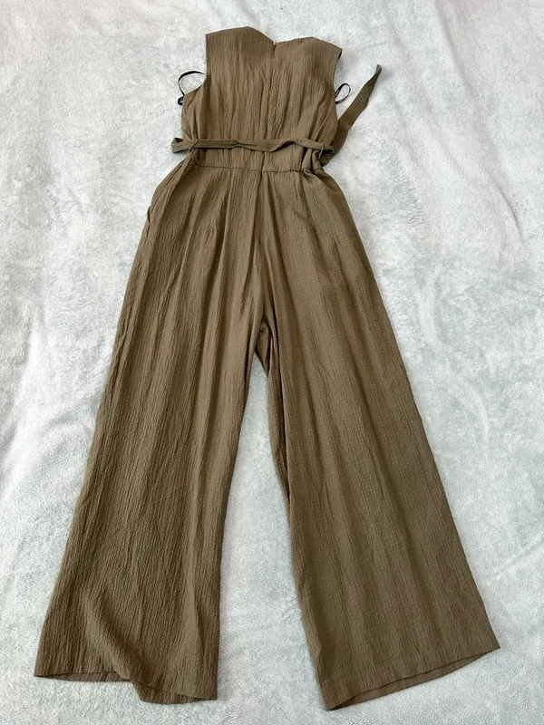 Calvin Klein Forest Green Jumpsuit - Image 2