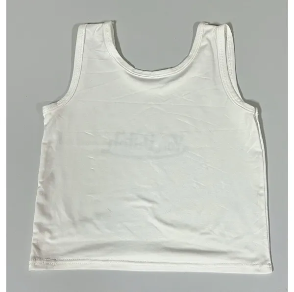 Von Dutch White Black Logo Graphic Tank Top Muscle Tee T-Shirt Size M 🤍 - Image 4
