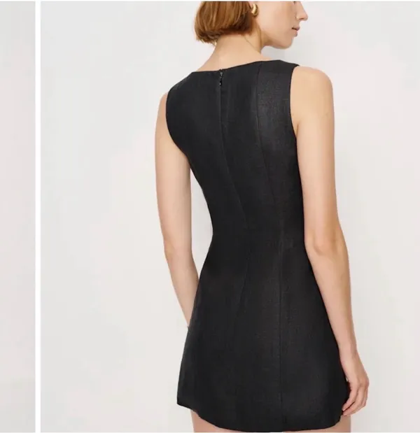Reformation Dress Mini Black - Image 2