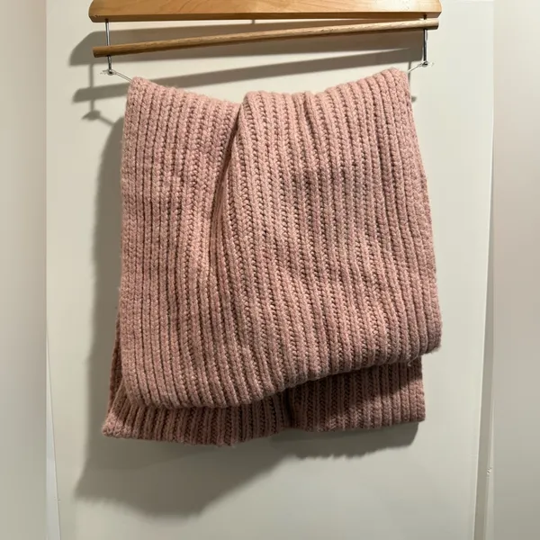 J. Crew Pink‎ SCARF WOOL & CASHMERE - Image 2