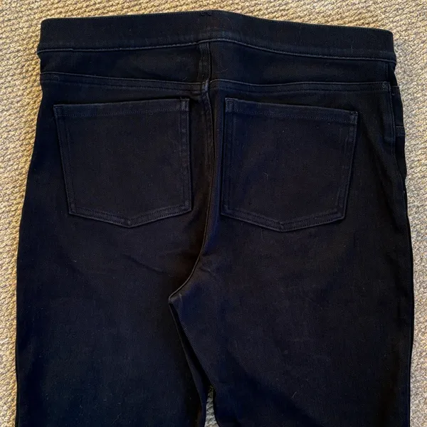 SPANX Jean-ish Leggings Black Size Large - Image 10