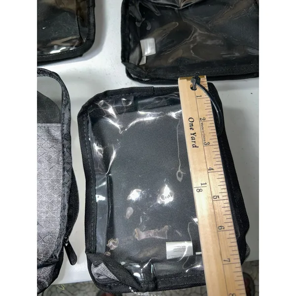 Thirty-One Gifts Gray Travel Organizer Packing Cubes Pouches Bag Set 7 Piece - Image 14