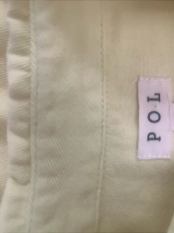 New. Lemonade Twill Shacket w/ Crochet Sleeves - Image 8
