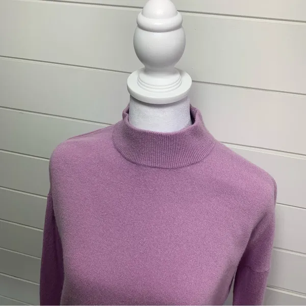 Madewell mock neck long‎ sleeves relaxed soft, size XS Ashbury Mockneck - Image 5