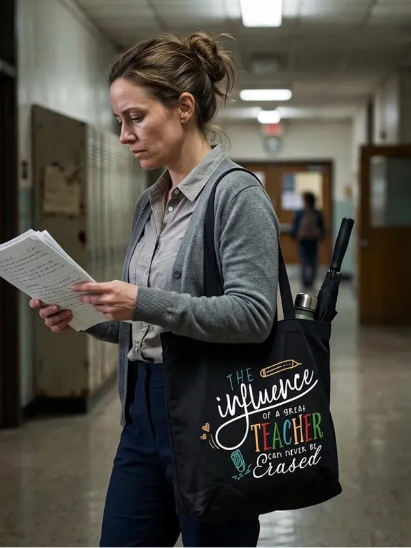 Teacher Influence Graphic Tote - Image 6