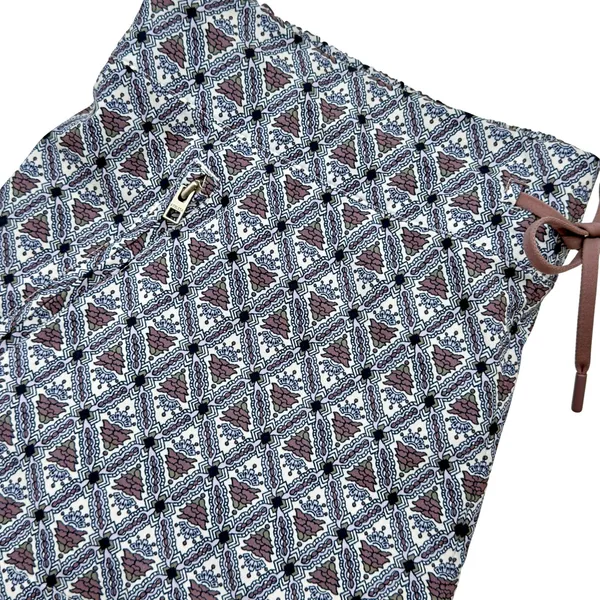Athleta  Hudson Board Shorts Geometric Blue Brown - Image 7