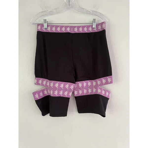NWT Kappa 222 Banda Fuig 3 High Rise Cutout Womens Bike Shorts Sz Large - Image 6