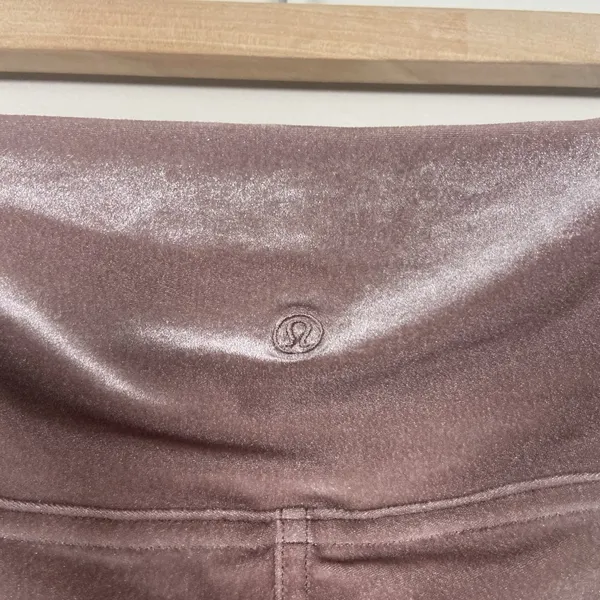 Lululemon Wunder Lounge High-Rise Tight 27” Velvet‎ Spanish Oak Yoga Gym Size 12 - Image 4